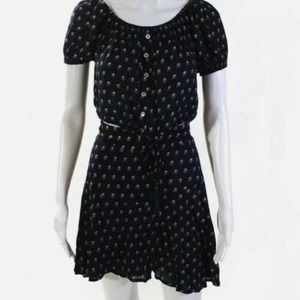 FAITHFULL THE BRAND Navy 2 Piece Skirt Crop Top 2